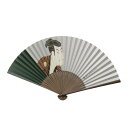 浮世絵 紙扇子 【文五郎】 ギフト 外国人 海外 土産 和雑貨 和柄 プレゼント 日本製 メール便対応