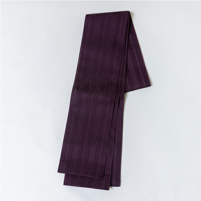 【ポイント5倍 クーポン発行】ゆかた帯 古今 紗献上 ≪パープル≫ ポリエステル 日本製 浴衣 ゆかた 半幅帯 半巾帯 レディース 女性用 小袋帯 袴下帯 浴衣用 ゆかた用 袴用