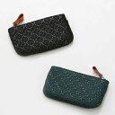 【8月1日限定 ポイント10倍】【印傳屋 HISOCA 9401】甲州印伝 本革 ファスナー小銭入れ 七宝繋ぎ 正規品 財布 カード入れ コインケース レザー ...
