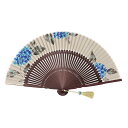 【ポイント5倍 クーポン発行】扇子セット(桐箱入り) 彩華紫陽花 桐箱入 女性 扇子 プレゼント ギフト 贈答品 和小物 京都 京小物 さんび堂
