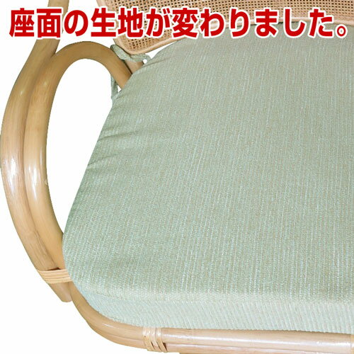 幅55×奥行54×高さ74cm(座面高34cm)回転座椅子 ハイタイプ今枝商店 籐 ラタン家具ラウンドチェアー回転座椅子 ハイタイプS366 S-366 [2]