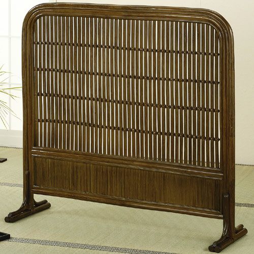 幅105×奥行30×高さ101cmパーテーション　間仕切り衝立　スクリーン今枝商店　籐 ラタン家具B501B B-501B