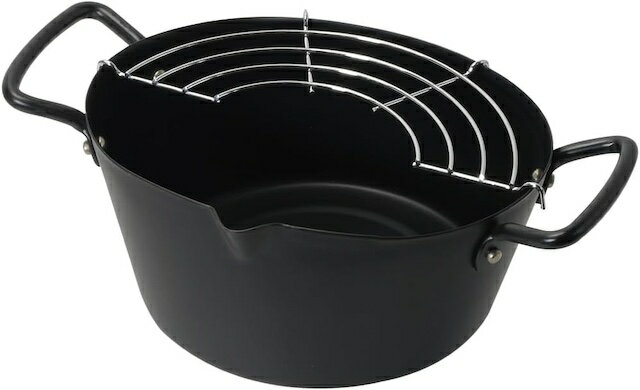 「少量だけサクッと揚げたい」 「お弁当用にコンパクトな鍋がほしい」 そんな方におすすめの、 パール金属 キッチンセレクト 天ぷら鍋 HC-337 省スペース設計のだ円型フォルムで、 揚げやすくお手入れも簡単！ 毎日のキッチン時間を 快適にしてくれる一品です。 製品サイズ:(約)幅25×奥行15×高さ9cm 満水容量/1.4L 製品重量:(約)0.49kg 本体/ 鉄(底の厚さ1mm)、取っ手/鉄、アミ/鉄(クロムめっき) オール熱源対応 JAN・4549308703375 揚げ物以外には使用しないでください。 油量はライン以下でご使用ください。 オーブン・電子レンジでは使用しないでください。 使用後はよく洗って早めに水気を 拭き取って乾燥させてください。 必ず油を塗って保管してください。 つけ置き洗いや食器洗い乾燥機には 使用しないでください。 錆の原因になります。キッチン用品 こちらからもご覧いただけます