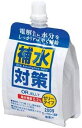 食べる熱中対策ゼリー ・おいしく・すばやく水分補給 ・吸収理論に基づく浸透設計だから、 　渇いた身体に素早く浸透！ ・生命の起源「海」の天然由来成分を使用 ・クリアな味わいで飲みやすく、後味スッキリ スポーツ時や高温条件下での作業時など、 水分・電解質をすばやく補給したいときに 最適な低浸透圧設計飲料。 自然由来の海洋深層水の電解質が、 発汗時の渇いた身体にスーッとなじんで 失われた汗の成分をバランスよく補うことができます。 低カロリー＆ゼリータイプで誤嚥しにくいので、 お子様からお年寄りまで安心してお飲みいただけます。 200g×20袋　ゼリー飲料 原材料名 海洋深層水、ブドウ糖（国内製造）、 食塩／ゲル化剤（増粘多糖類）、酸味料、 乳酸Ca、香料、塩化K、 甘味料（アセスルファムK、ステビア） 栄養成分（100mLあたり） エネルギー12kcal、たんぱく質　0g、 脂質0g、炭水化物2.9g、食塩相当量0.2g、 カリウム55mg、マグネシウム2.5mg 〇ご注意 高温・凍結により食感が変わったり、 水分が分離することがあります。 衝撃を避けてください。 容器破損、密閉不良につながります。 開栓時に内容物がとび出ることが ありますのでご注意ください。 開栓後は、すぐにお召し上がりください。 冷やすといっそうおいしくなります。自転車 アウトドア 防災グッズ こちらからもご覧いただけます