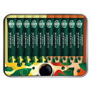 10袋セット入り2種類の味スティックタイプ ブラックコーヒーカフェモーメントギフトSBM-20B 4209-058