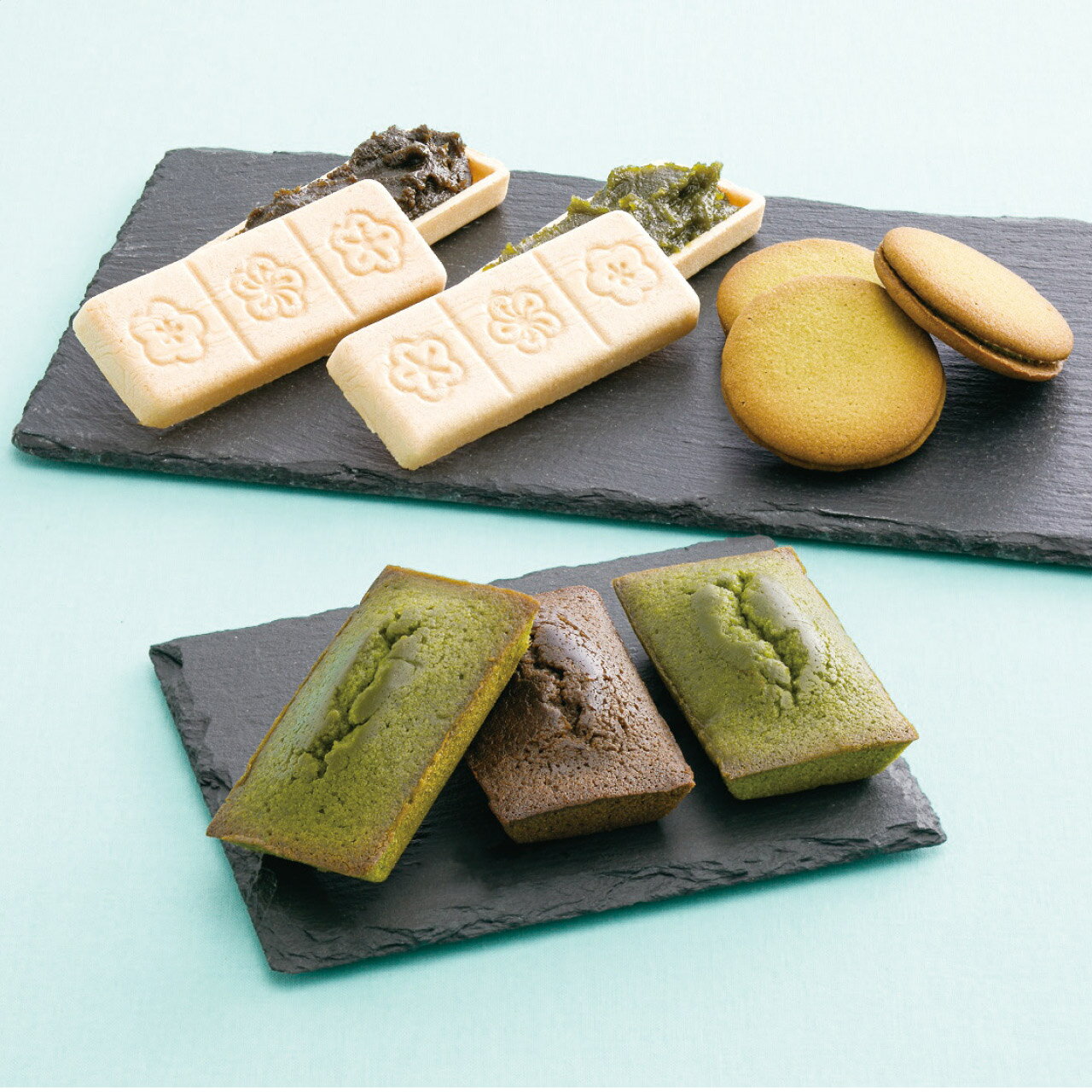 サン・ブレスの和洋菓子ギフト　焼き菓子 ・最中・ラングドシャ・フィナンシェ 宇治の茶菓撰・京都宇治　北川半兵衞商店 KCK-12　・4261-034｜アングル2
