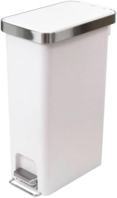 ハナ ステップビン 40Lペダル式 ダストボックス ごみ箱ステップピンゴミ箱EKO JAPAN 正規販売店EK6268-40L-WH ホワイト色