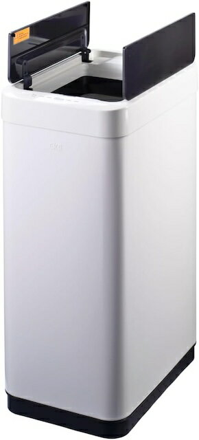 EKO 自動開閉ゴミ箱 45L ファントムX センサービン　センサー式 ダストボックス ふた付き キッチン おしゃれ　EK9261WH-45L　ホワイト色