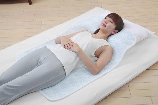 110×70cm ミニサイズ敷パッド 洗濯機洗い身体の熱を吸収!涼しく快適なシーツh493