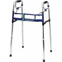 適合身長170~195cm超ハイタイプ 歩行器 HTタイプ キャスター無し 固定型歩行補助器 歩行訓練器折りたたみ 介護 介助 介護施設移動・歩行支援ユーバ産業 ニュースライドフィットEXHT-0288