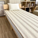 綿敷きパッド セミダブルサイズ 約120×205cm吸水性 通気性 柔らかな肌触りきぎの暮らし ロマンス小杉5479-6163-3500 ブラウン色(3)
