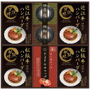 7点セット松阪牛・近江牛仕込みハンバーグレンジで簡単調理! 匠風庵MHF-EJR ・9259-044