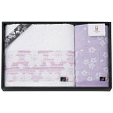 お肌にやさしいガーゼタイプ 桜柄タオル ・UCA-350PK(ピンク9336-098