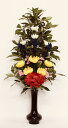 水上約60cm水下約22cm 花器なし造花 お供花 仏花 お供え花 仏壇花 お仏壇用にしきび 樒色花添C K-0405