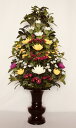 水上約75cm水下約24cm 花器なし造花 お供花 仏花 お供え花 仏壇花 お仏壇用にしきび 樒色花添G K-0410