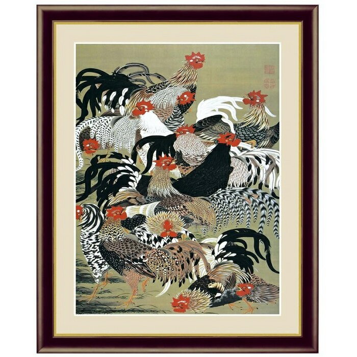 花筏 川合玉堂作品 F6サイズ 高精細巧芸画 額装作品-