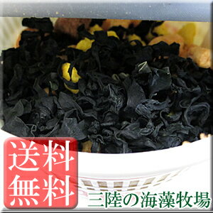 三陸の海藻牧場　三陸産乾燥カットわかめ 60g×1袋【送料無料】【当店初回限定】【復興支援】 わかめ 国産 乾燥【2袋以上の場合から宅急便配送】