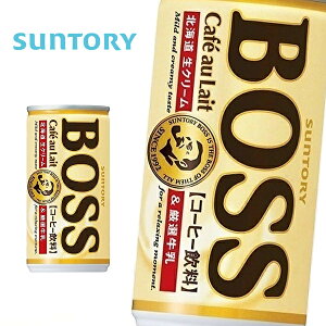 ȥ꡼ ܥ ե 185g̡30 SUNTORY BOSS Cafe au Lait