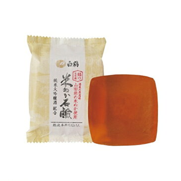 白鶴 鶴の玉手箱 米ぬか石けん 100g×10個入