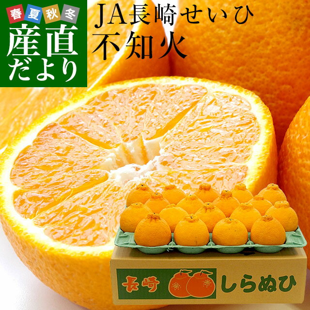 送料無料　長崎県より産地直送　JA長崎せいひ　不知火（しらぬひ）　優品　約5キロ　3LからL（18から24玉）　柑橘　かんきつ/