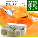 北海道より産地直送 JA夕張市 夕張メロン 優品 3玉(1.3キロ×3玉) 送料無料ゆうばり 夕張キング めろん