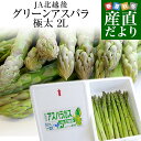 新潟県より産地直送 JA北越後 新発田の極太グリーンアスパラ 2L 約1キロ 送料無料