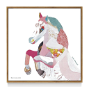 ★!PT10倍還元!★【bicosya/美工社】Kaho.HOSOKAWA / 細川 華歩 Pony 《/絵画/おしゃれ/御祝/絵/壁掛/ポスター/アート/芸...