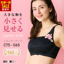 【処分SALE限定在庫限り47%オフ!40週連続1位受賞】薄着の季節に◎ 胸を小さく見せるブラ 胸が大きくて諦めていた服がすっきり! 着るだけで美しいシルエット...