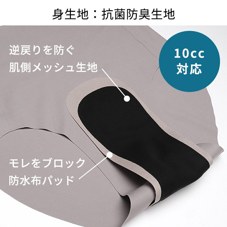 吸水&サニタリーヘムショーツ [M L LL]...の紹介画像2