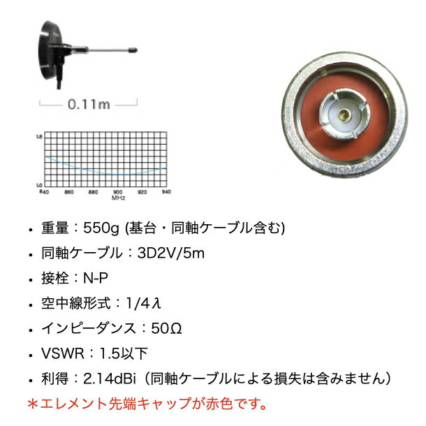 【先着順クーポン配布中】第一電波工業 M900N ネジ式マグネット基台アンテナセット...