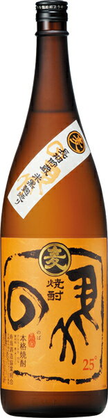 【驚異のコスパ！】こだわりの3年熟成天然湧水で仕込み、常圧蒸留した原酒を3年熟成させた稀少品【寿海酒造】長期貯蔵　麦焼酎黒麹仕込み　の馬 　（のば）　25度 1800ml