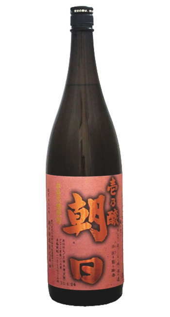●【半端ないコク・自分史上最高の黒糖焼酎】通常の朝日の2.5倍の黒糖を使用【超プレミア黒糖焼酎が正価販売】(希少)お1人様6本まで朝日酒造　壱乃醸 朝日　いちのじょう　黒麹仕込み　25度　1800ml　あさひ