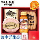 【P5倍★マラソン限定】お中元 限定商品! 三田屋 本店 ハム ギフト【期間限定】 詰め合わせ 夏ギフト 【 ロースハム ・ ハム用 ドレッシング ・ 2種類の ソーセージ】 御中元 中元 本格派 ハムギフト 肉 お肉 贈答用 セット(SBD-2)
