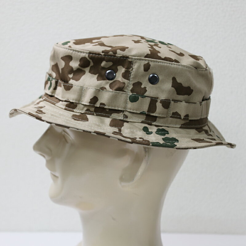 ドイツ連邦軍. RECCEハット[トロピカルフレック迷彩]　ドイツ BW ドイツ連邦軍 Germany Fleck トロッペンターン Troppen デザート ミリタリー 軍用　エスアンドグラフ