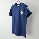 US. ポリスTシャツ ニューヨークポリス (ネイビー) アメリカ アメリカンポリス LE 警察 POLICE NY NYPD 新品 ロゴ スワット GILDAN エスアンドグラフ