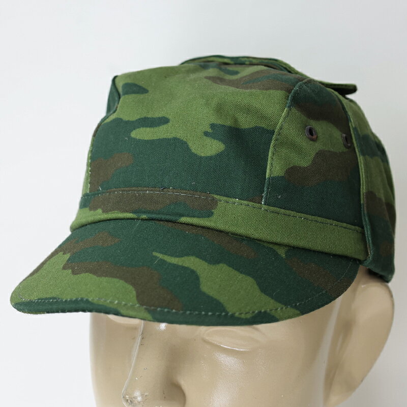 Rakuten - ロシア軍. フローラ迷彩野戦用キャップ《実物・未使用品》　ロシア ソ連 ソビエト 新品 本物 迷彩 緑 グリーン 帽子 つば付き　エスアンドグラフ