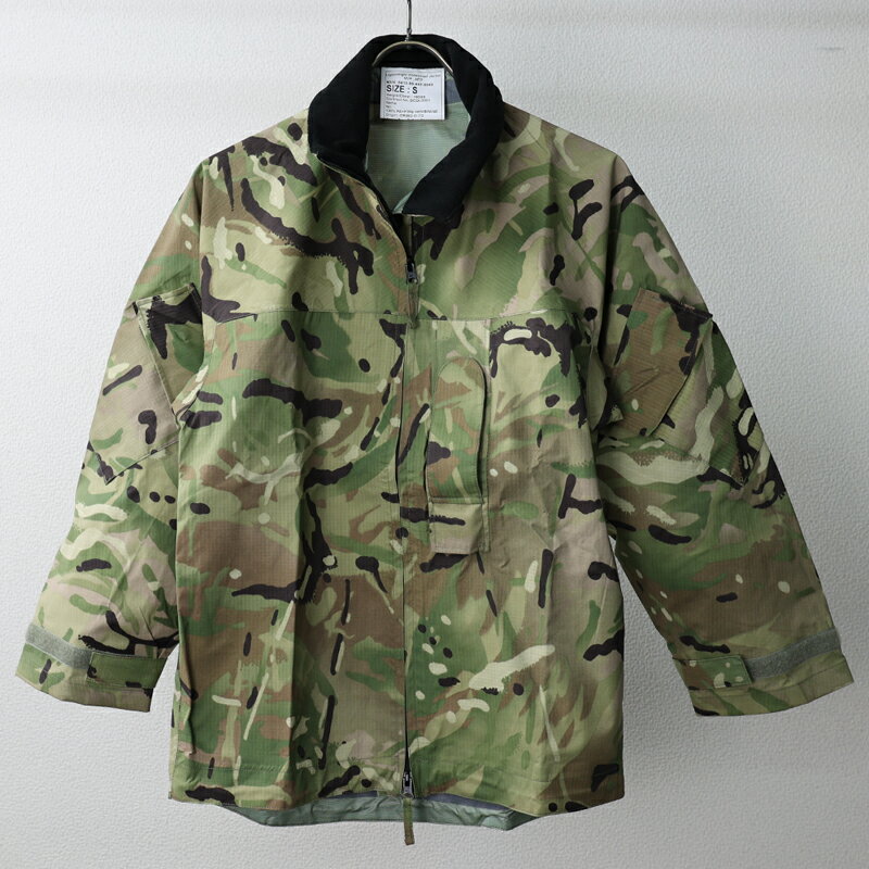 UK. Light Weight Waterproof ジャケット MTP迷彩 《実物/新品(未使用品)》 UK イギリス 実物 デッドストック サープラス 軍用 Gore-Tex レインウェア 雨具 防水 エスアンドグラフ