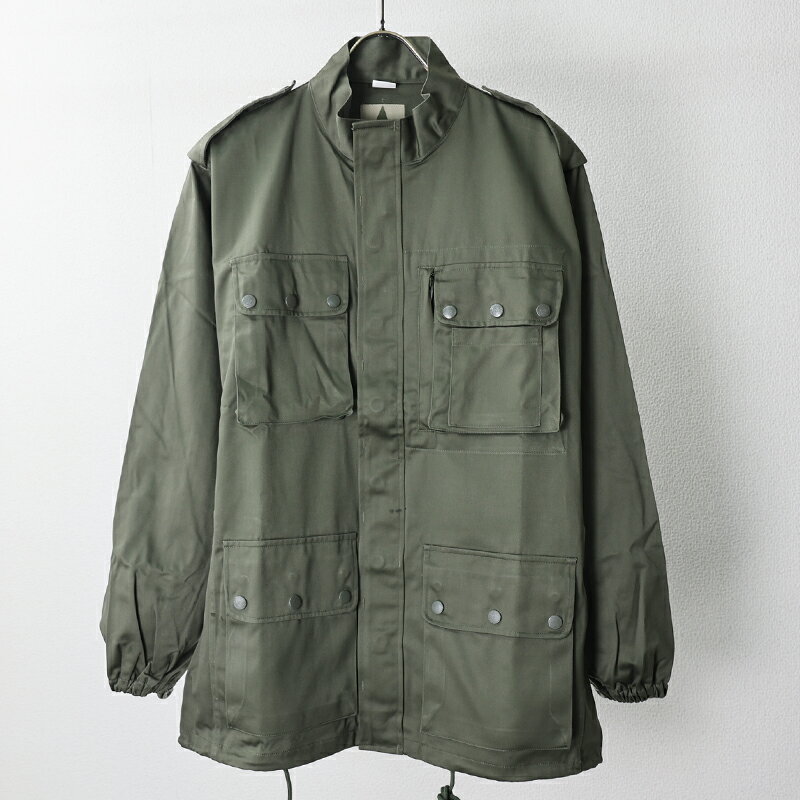 フランス軍. TAPパラトルーパースタイルジャケット[3ドットボタンポケット]　フランス 仏軍 FRA 新品 ミリタリー ジャケット 空挺 OD グリーン ドットボタン 空軍　エスアンドグラフ