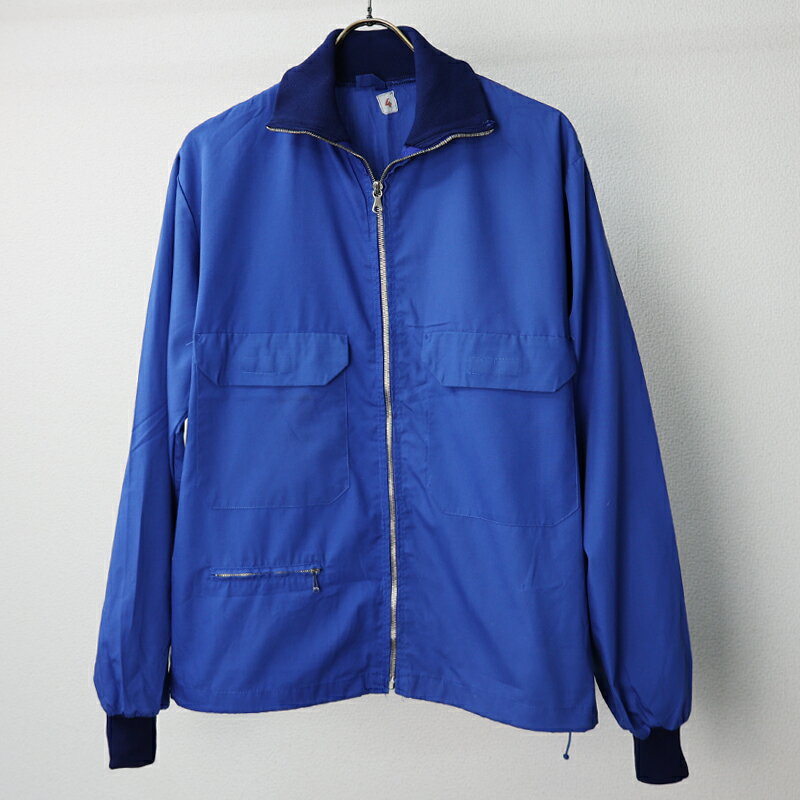 スウェーデン軍. トラックスーツ(ジャケット&パンツ)《実物・USED》　SE スウェーデン 実物 放出品 サープラス ライトウェイト スポーツ 上下 セットアップ ブルゾン 部屋着 ゆったり ブルー　エスアンドグラフ