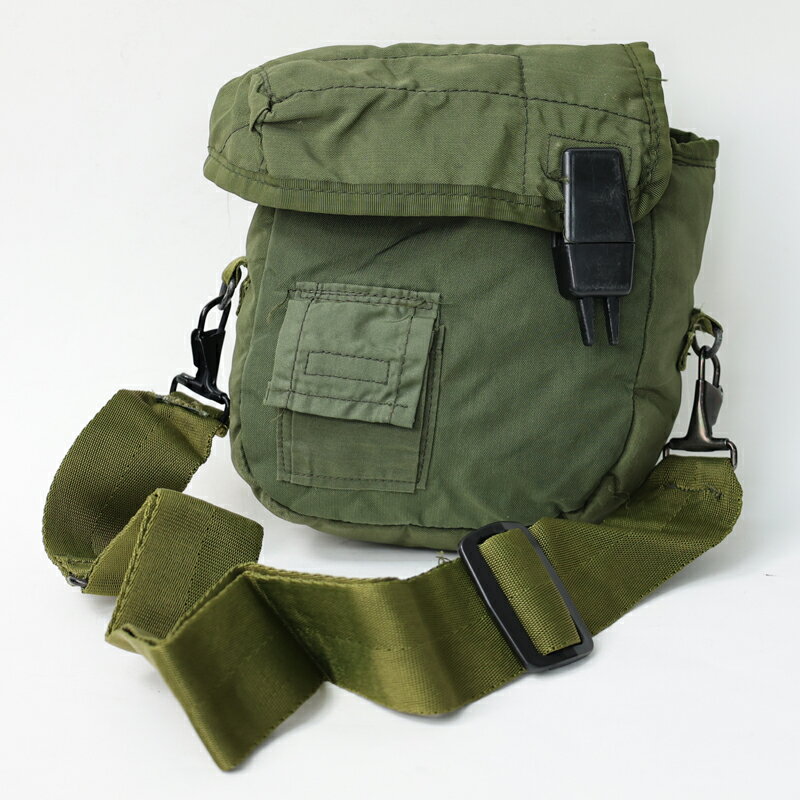 Rakuten - US. 2QT水筒用カバー&ストラップ[OD]《実物・ USED》　米軍 アメリカ 本物 ミリタリー キャンティーン 2クォート グリーン 緑 ショルダーバック 小さい 起毛 ナイロン　エスアンドグラフ