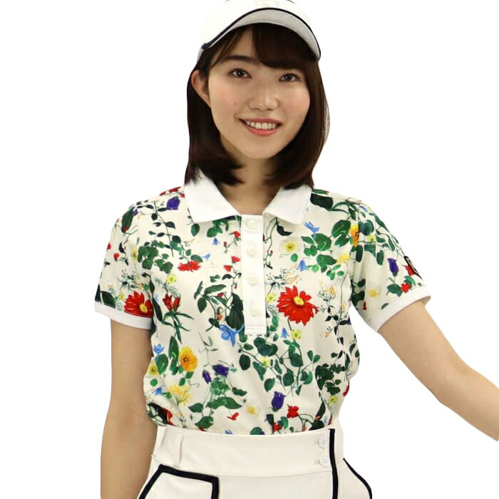 楽天市場】ゴルフウェア レディース 花柄 ポロの通販 楽天市場】ゴルフウェア レディース 花柄 ポロの通販
