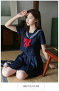 セーラー服 女子高生 スクール制服 学生清純 コスプレ 衣装 上下セット 上衣 スカート春夏秋短袖長袖ハイソックス付属