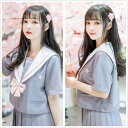 セーラー服 女子高生 スクール制服 学生清純 コスプレ 衣装 上下セット 上衣 スカート春夏秋短袖長袖ハイソックス付属