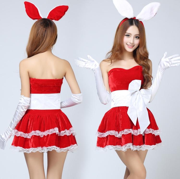 ハロウィン コスプレ バニーガール コスチューム コスプレ衣装 ハロウィン サンタ バニー ウサギ バーレスク セクシー ダンス 衣装 うさぎ 衣装 レオタード サンタコス 可愛い かわいい 大人 セクシー エロ コスプレ 仮装 団体 グループ バニーガール