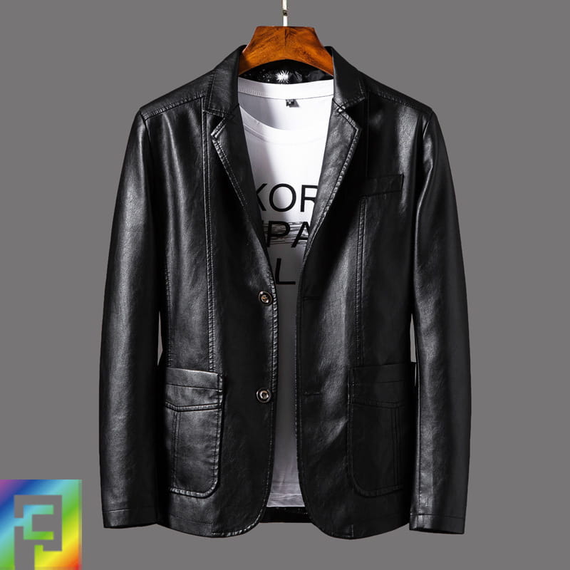 レザーテーラードジャケット メン