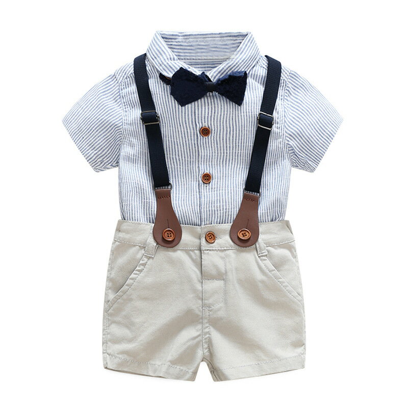 Rakuten - 新品 フォーマルスーツ フォーマル 男の子 半袖 夏 キッズスーツ 男の子 フォーマル 半袖 シャツ 子供スーツセット 誕生日 服 1歳 入学式 結婚式 入園式 卒業式 ハンサム お宮参り 70cm/80cm/90cm/100cm/110cm/120cm