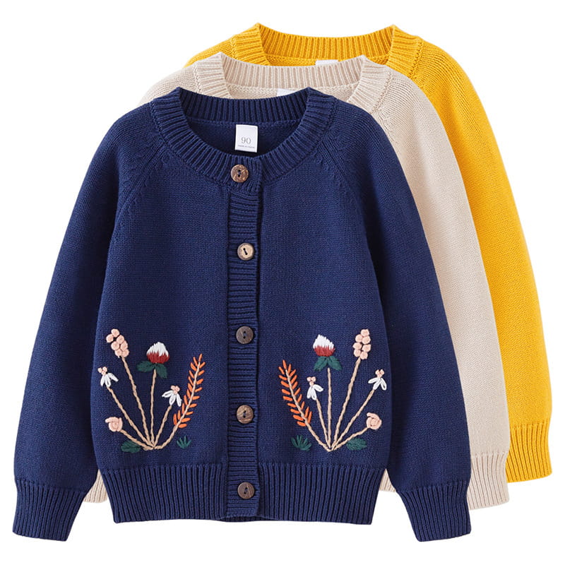 Rakuten - 韓国子供服 こども服 女の子 ベビー カーディガン ベージュ グレー キッズ 秋服 キッズ アウター ニート 防寒 長袖 春秋 ニート ボタン 可愛い ジュニア 子ども セーター かわいい 無地 ジュニア 子ども 子供服 幼稚園 小学生 通園 可愛いあったか 入学式 卒園式 通学
