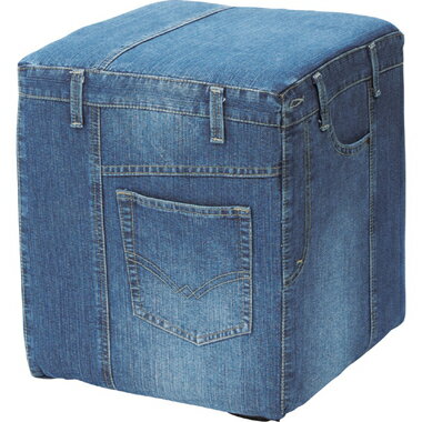 商品名：デニム（スツール）【ジーンズ】【スツール】【ジーパン】【新生活】【SNS】【デザイン】【お..