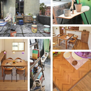 商品名:RUSTIC ダイニングテーブルw150【ダイニングテーブル】【ダイニング】【カフェ】【ヘリンボーン】【木製】【SGT】【ナチュラル】【模様】【873】【組木】【150cm】【新生活】【通販】【楽天】