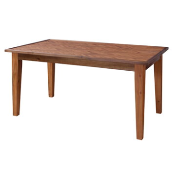 商品名:RUSTIC ダイニングテーブルw150【ダイニングテーブル】【ダイニング】【カフェ】【ヘリンボーン】【木製】【SGT】【ナチュラル】【模様】【873】【組木】【150cm】【新生活】【通販】【楽天】